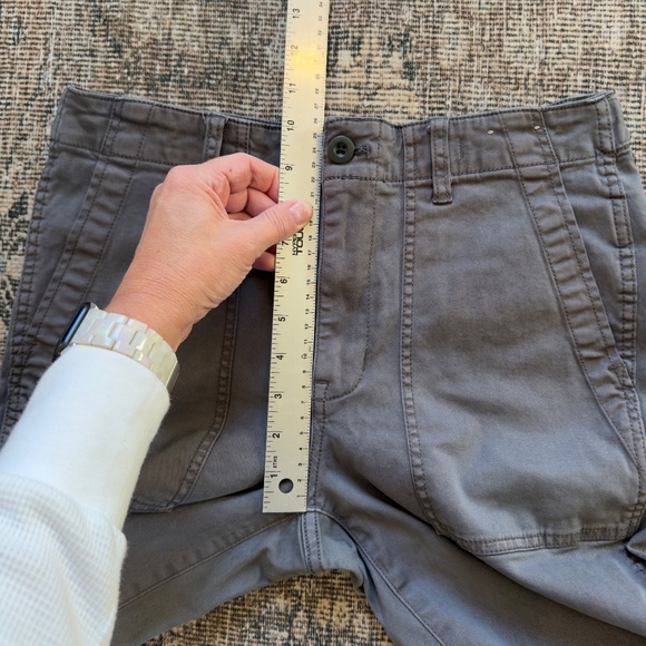 Madewell The Slim Straight Utility Pant in Garment Dye size 27 NWT •NS280 - Picture 9 of 15